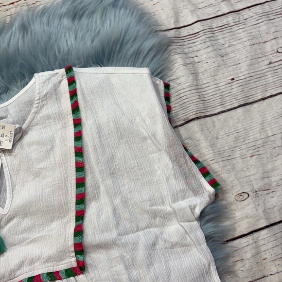 NWT J. Crew Factory Fringe Beach Tunic Sz M - Picture 5 of 10